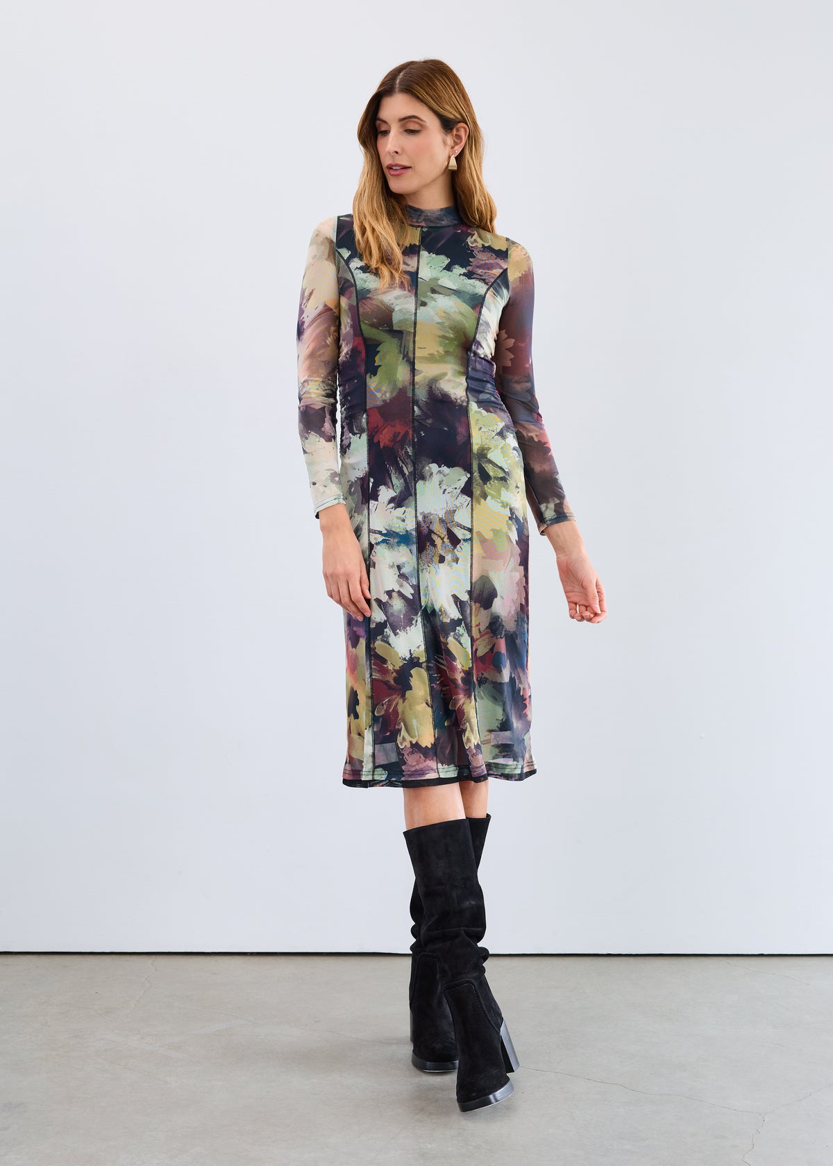 Mesh Midi Dress, Melanie – French Dressing Jeans Inc