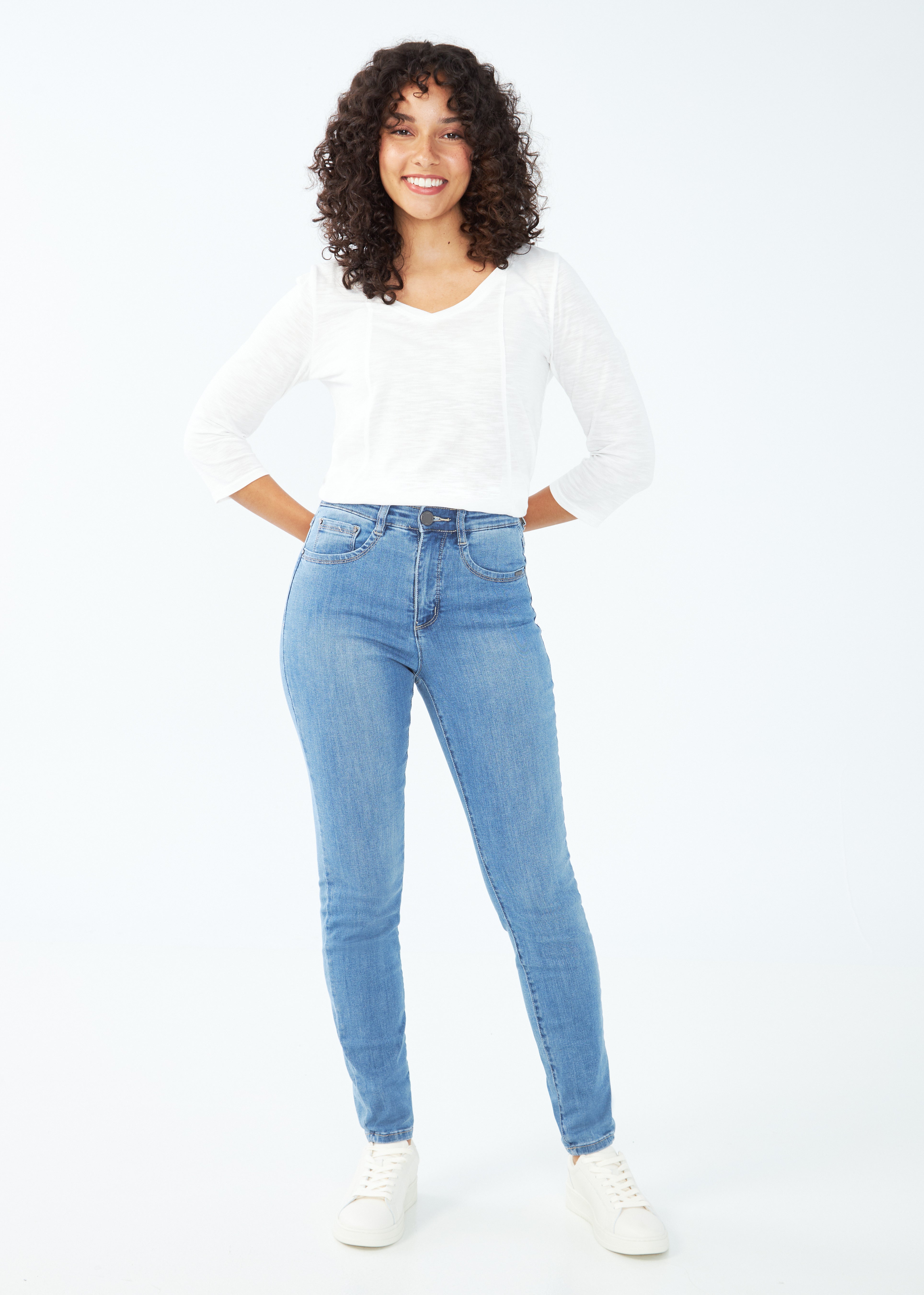 Petite Suzanne Slim Leg – French Dressing Jeans - Main Image