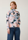 Rebe 3/4 Sleeve Embellished Top, Rebecca Floral image 13 by French Dressing Jeans (FDJ)