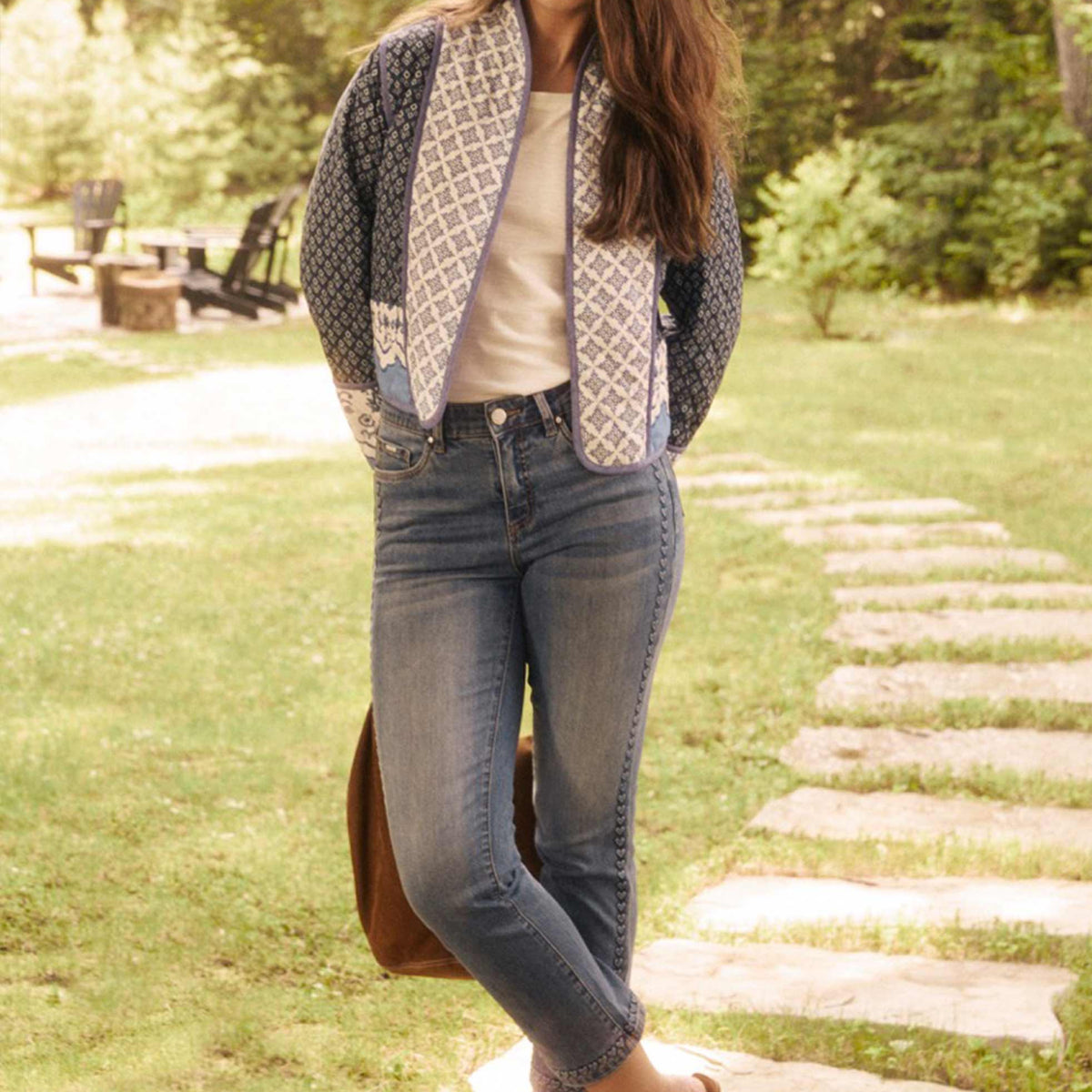 Reversible Quilted Jacket in Solstice | FDJ – French Dressing Jeans Inc.