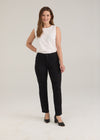 Petite Olivia Straight Leg Denim, Black