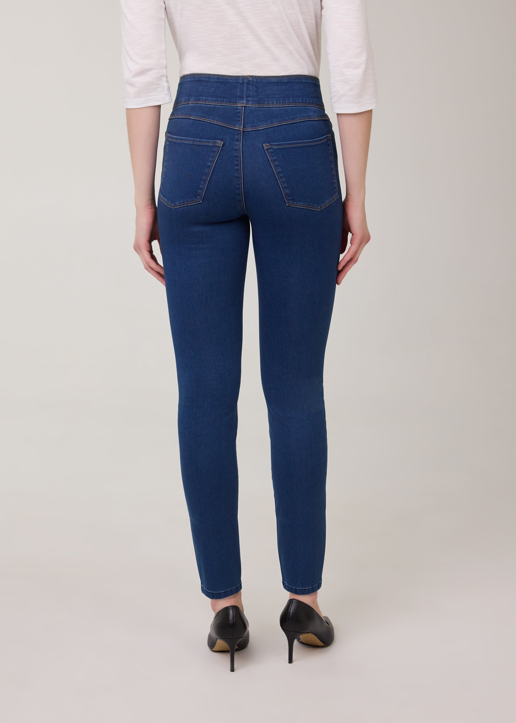 Indigo Pull-On Bootcut Denim, Indigo image 13 by French Dressing Jeans (FDJ)