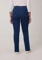 Indigo Pull-On Bootcut Denim, Indigo image 8 by French Dressing Jeans (FDJ)