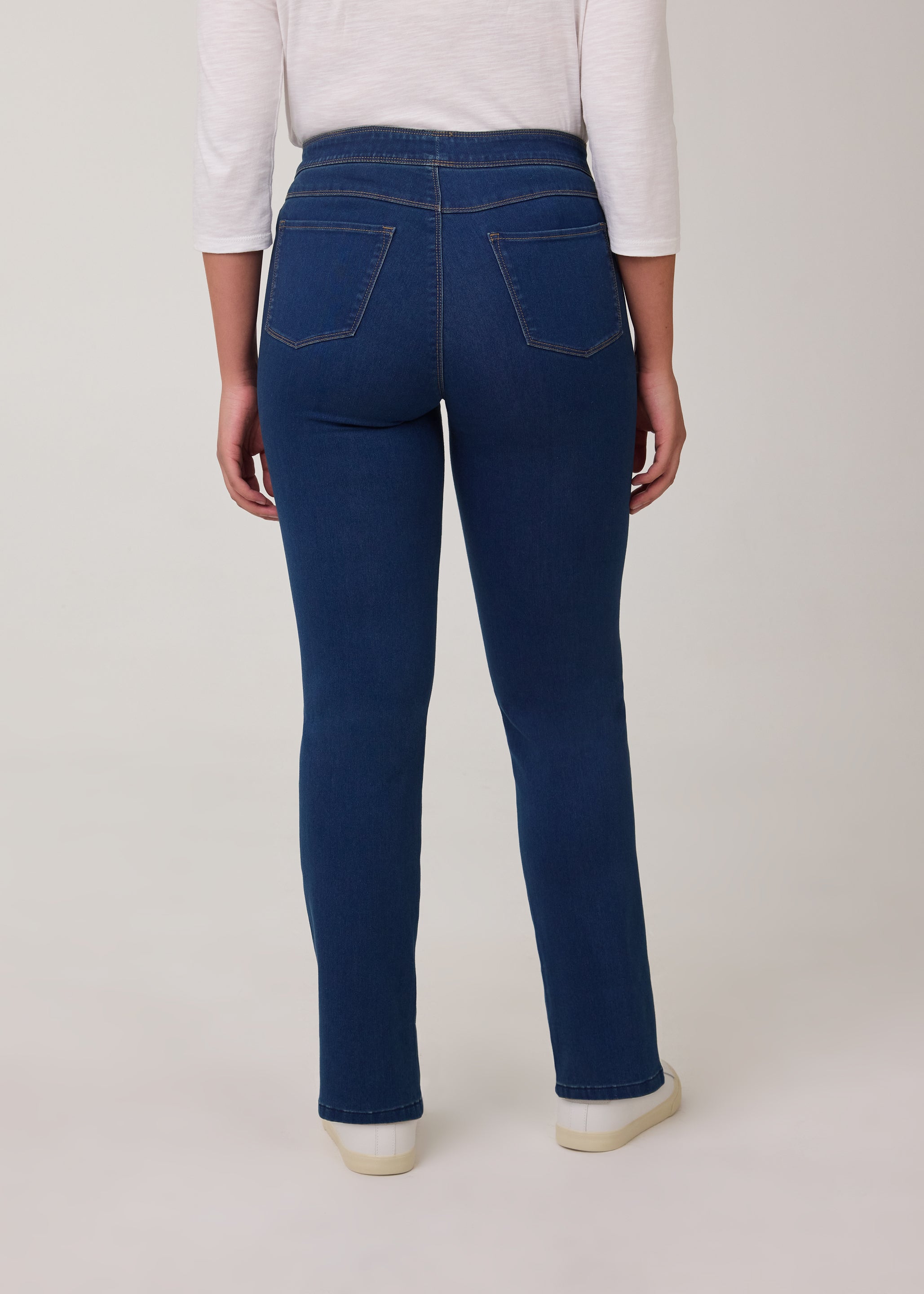 Indigo Pull-On Bootcut Denim, Indigo image 8 by French Dressing Jeans (FDJ)