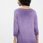 Garment Dyed 3/4 Sleeve Top Image 2