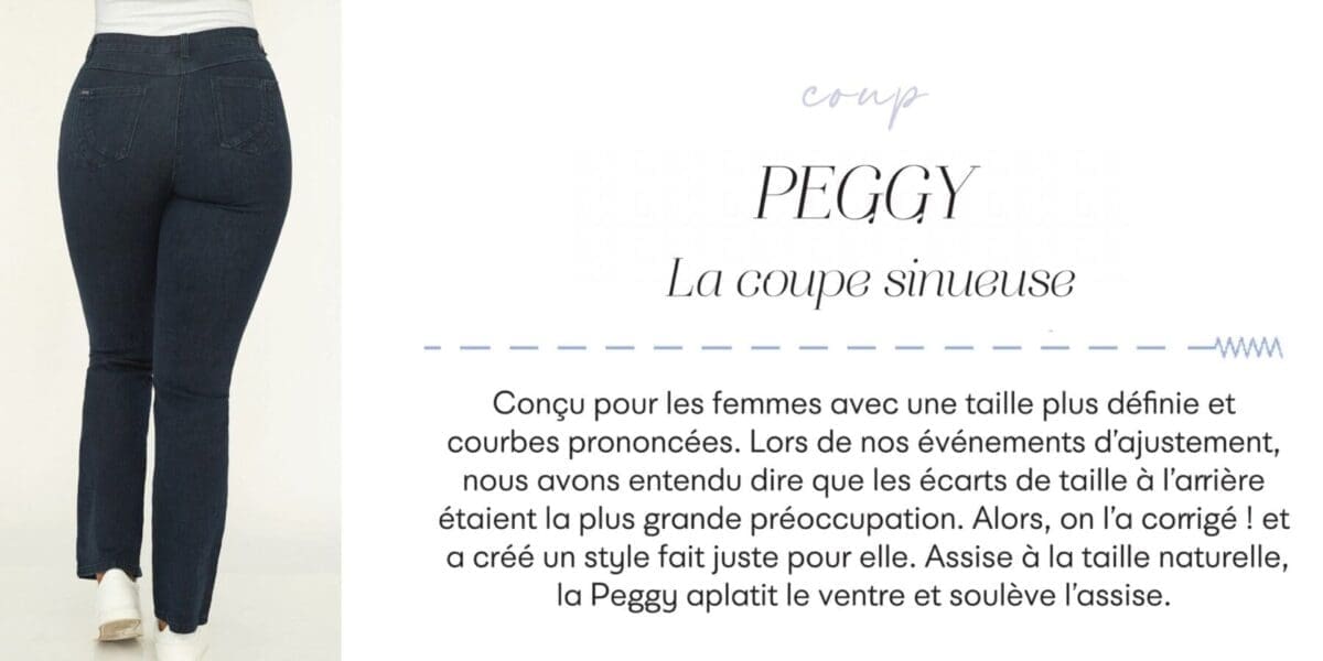 Jean droit Peggy, taille Petite Banner Image
