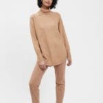 Cowlneck long sleeve sweater Image 4