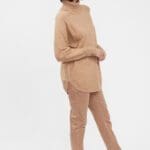 Cowlneck long sleeve sweater Image 5