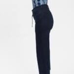 Olivia wide belted ankle trouser Image 2