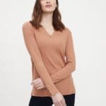Notched Long Sleeve Top Image 4