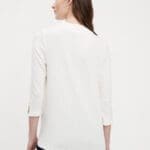 Notched Long Sleeve Top Image 8
