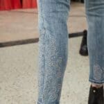 Olivia Jewelled Slim Ankle Image 4
